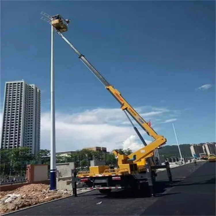 宁陵维修路灯的曲臂升降车出租